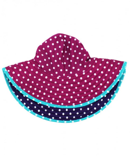 Pink Seersucker Swim Hat